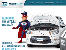 Tablet Screenshot of motor-clean.com